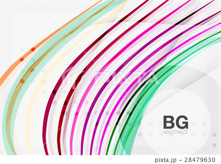 Wave lines abstract background 28479630