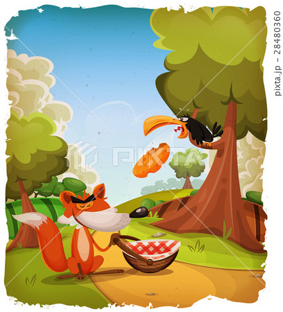 The Crow And The Fox Story Scene 28480360