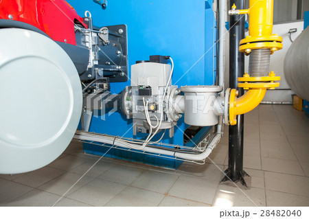 Modern boiler room equipment- high power boiler Modern boiler room equipment- high power boiler 28482040
