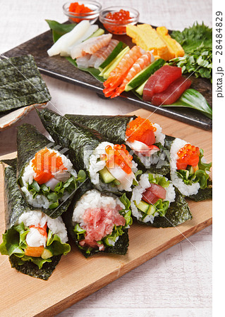 手巻き寿司 28484829