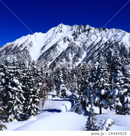 雪の北アルプス 28484920