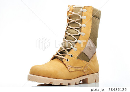 yellow leather boot yellow leather boot 28486126