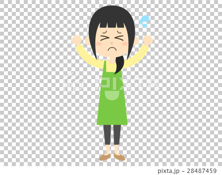 A woman in an apron 28487459