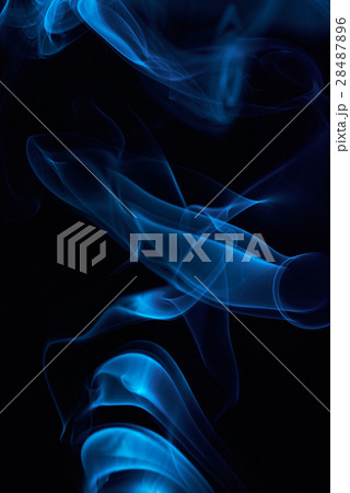 blue style smoke 28487896