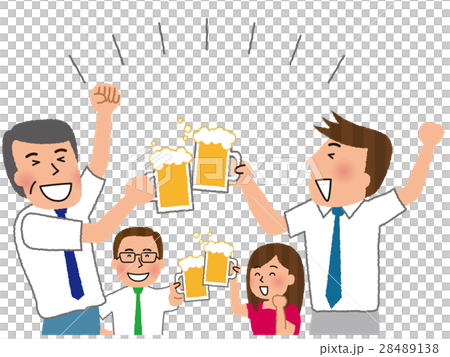 男性員工敬酒 男性員工敬酒 28489138