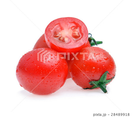 Tomato isolated on white background 28489918