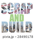 「SCRAP AND BUILD」ロゴ（スクエア） 28490178