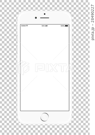 スマートフォン I Phoneのイラスト素材