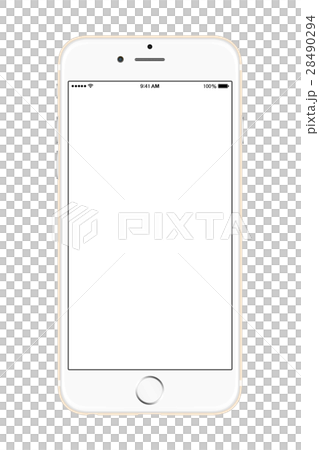 スマートフォン I Phoneのイラスト素材