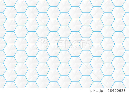 Abstract white hexagons seamless backgrou Abstract white hexagons seamless backgrou 28490623