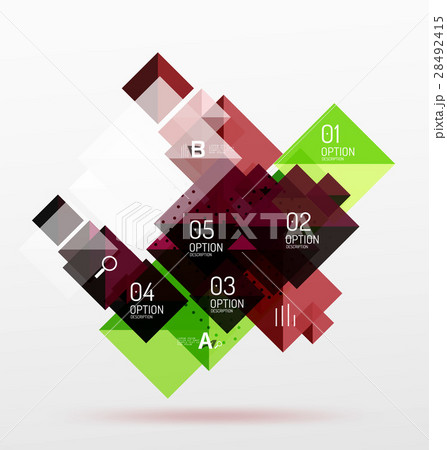 Square infographic banner. 28492415