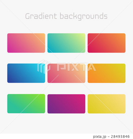 Abstract creative multicolored background set. For 28493846