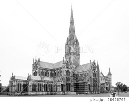 Salisbury Cathedral from East. Salisbury,  UK 28496765