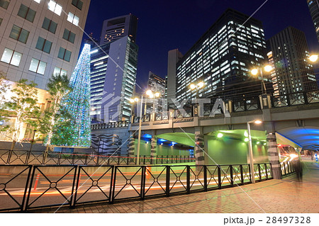 汐留シオサイトの夜景 28497328