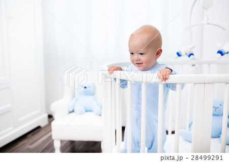 bed in nursery