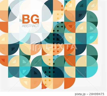 Modern elegant geometric circles abstract Modern elegant geometric circles abstract 28499475