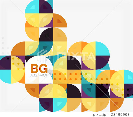 Vector modern elegant circle banner Vector modern elegant circle banner 28499903