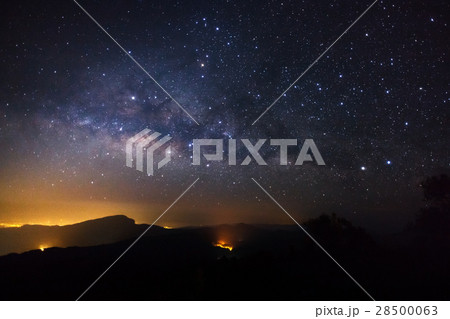 Milky Way Galaxy at Doi inthanon Chiang mai 28500063