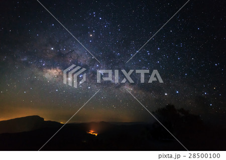 Milky Way Galaxy at Doi inthanon Chiang mai 28500100