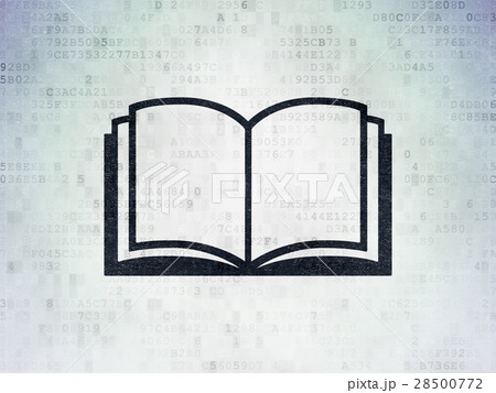 Science concept: Book on Digital Data Paper Science concept: Book on Digital Data Paper 28500772