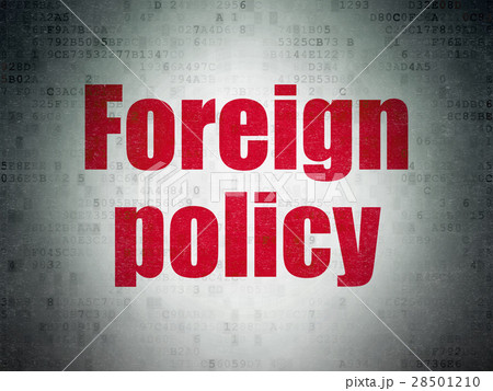 Politics concept: Foreign Policy on Digital Data 28501210