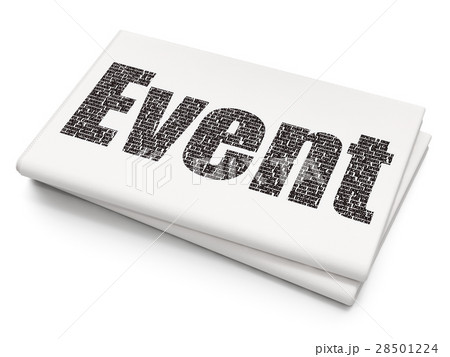 Entertainment, concept: Event on Blank Newspaper 28501224