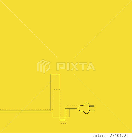 Abstract background with plug Abstract background with plug 28501229