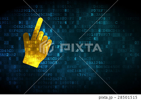 Social network concept: Mouse Cursor on digital Social network concept: Mouse Cursor on digital 28501515