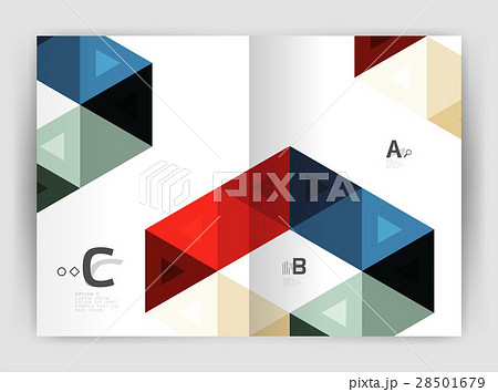 Print template modern elegant background triangle Print template modern elegant background triangle 28501679