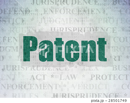 Law concept: Patent on Digital Data Paper 28501749