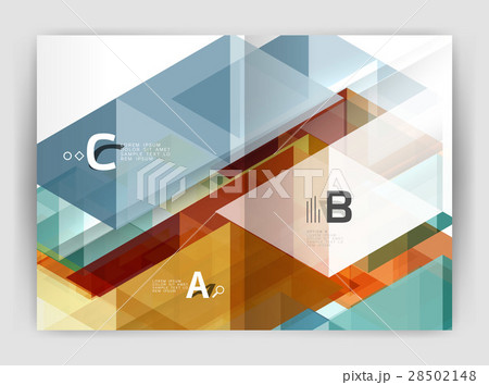 Print template modern elegant background triangle 28502148