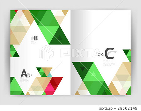 Print template modern elegant background triangle Print template modern elegant background triangle 28502149