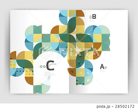 Print template modern elegant background triangle 28502172