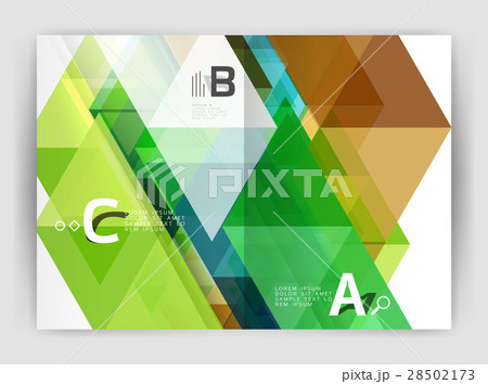 Print template modern elegant background triangle Print template modern elegant background triangle 28502173