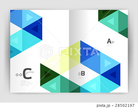 Print template modern elegant background triangle Print template modern elegant background triangle 28502197