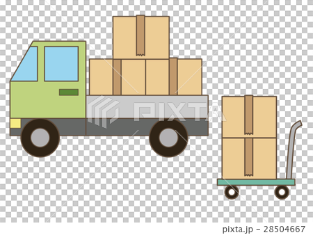Luggage and truck Luggage and truck 28504667
