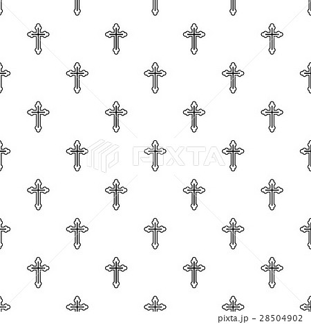 Christian cross pattern, simple style Christian cross pattern, simple style 28504902