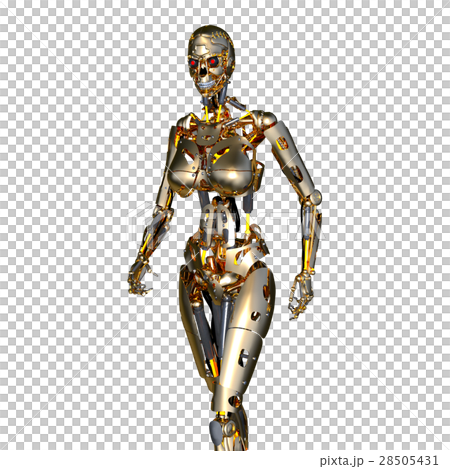 Female robot Female robot 28505431