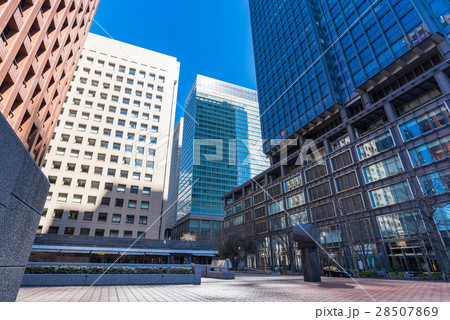 東京　丸の内の町並み 28507869