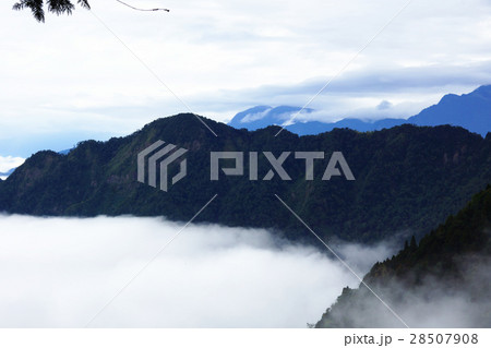 山背景 山の風景 林 28507908