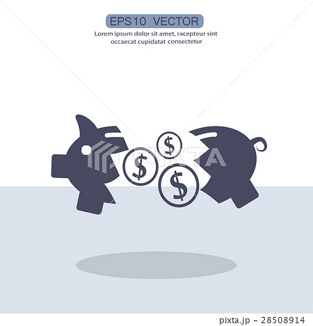 Pictograph of moneybox 28508914