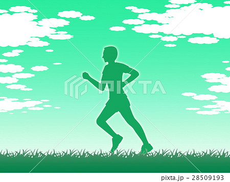 ジョギングする男性 28509193
