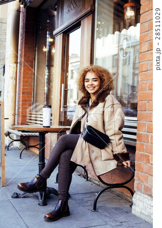 young pretty african american women drinking 28511029