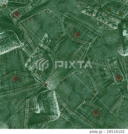 デニム素材パッチワーク 28516102