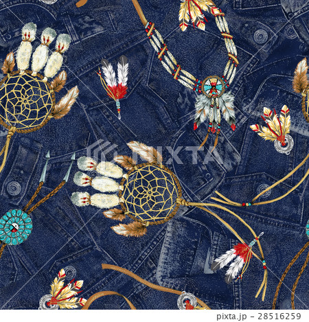 インディアンジュエリー柄, 28516259