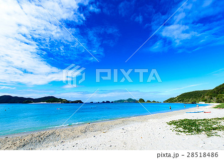沖縄県　慶良間諸島　座間味島　阿真ビーチ 28518486