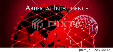 人工知能_イラスト_地球 28518842