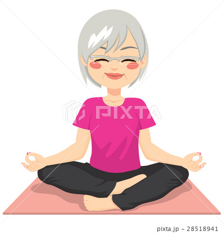 Meditation Senior Yoga 28518941