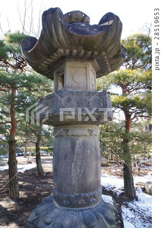 信州 国宝 松本城 水野忠直奉献灯籠 仰観縦 将軍家綱の供養に寛永寺に寄進された石灯篭 信州 国宝 松本城 水野忠直奉献灯籠 仰観縦 将軍家綱の供養に寛永寺に寄進された石灯篭 28519653