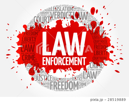Law enforcement word cloud 28519889